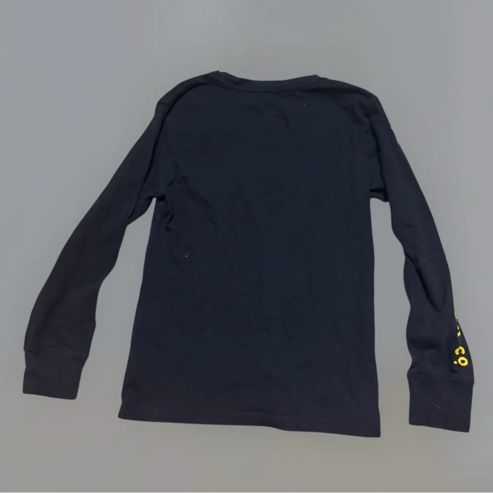 Polo by RL Navy Blue Kids Shirt with Yellow Logo - Picture 4 of 8